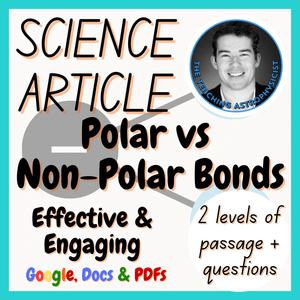 What are Polar vs Non-polar Bonds? | Reading Comprehension 2 Passage &amp; Questions