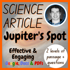 Jupiter&#x27;s Spot | Space Science Reading Comprehension 2 Passage &amp; Questions