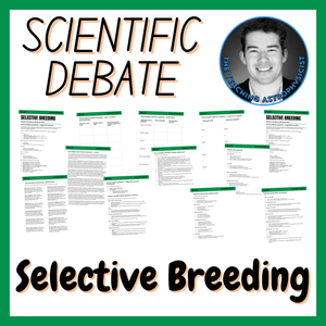 Selective Breeding Scientific Debate Set | Biology Science