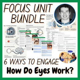 How Do Eyes Work? | Biology Focus Unit Bundle | 6 Resources inc. Quiz