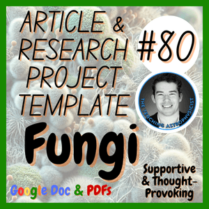 Fungi | Biology / Life Science Article + Research Project Template | Digital