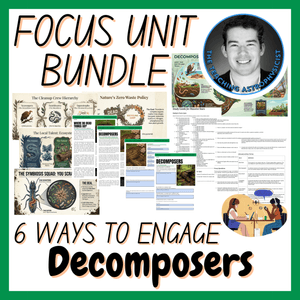 Decomposers | Biology Focus Unit Bundle | 6 Resources inc. Quiz