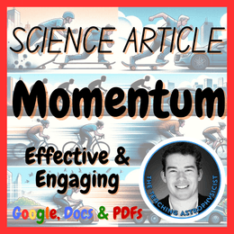 Momentum | Science Reading Comprehension Passage &amp; Questions | Physics