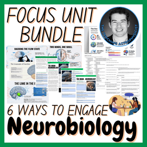 Neurobiology - The Brain | Biology Focus Unit Bundle | 6 Resources inc. Quiz