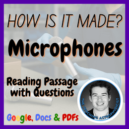 Microphones | How is it made? | Design Technology | STEM | Reading Passage