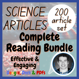 Ultimate 209 Science Reading Comprehension Passages &amp; Questions | Article A Day