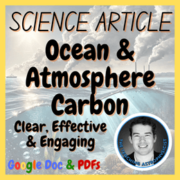 Ocean &amp; Atmosphere Carbon | Science Reading Comprehension Passages &amp; Questions