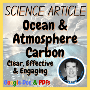 Ocean &amp; Atmosphere Carbon | Science Reading Comprehension Passages &amp; Questions