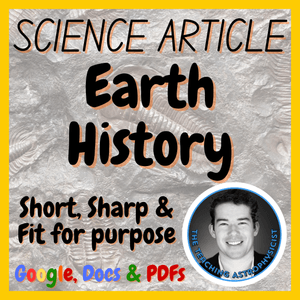 Earth History | Earth Science Reading Comprehension Passage &amp; Questions