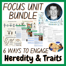 Heredity &amp; Traits | Biology Focus Unit Bundle | 6 Resources inc. Quiz