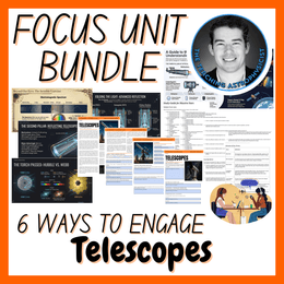 Telescopes | Focus Unit Bundle | 6 Resources inc Quiz | Space Science Set