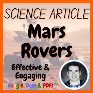 Mars Rovers | Space Science Reading Comprehension Passage &amp; Questions
