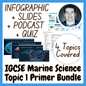 IGCSE Marine Science 4 Sets Topic 1 Primer Bundles | Great Value