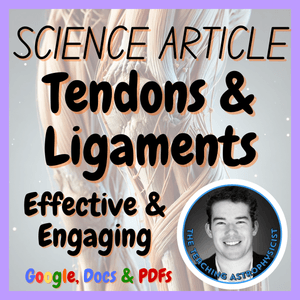 Tendons &amp; Ligaments | Health Science Reading Comprehension Passage &amp; Questions
