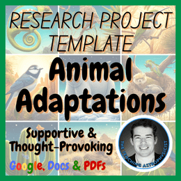 Animal Adaptions | Biology / Life Science Research Project Template