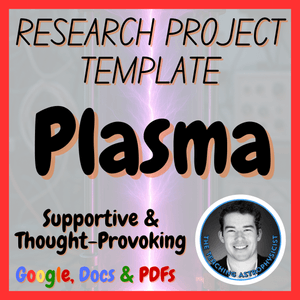 Plasma | Physics Research Project Template | Digital + Print