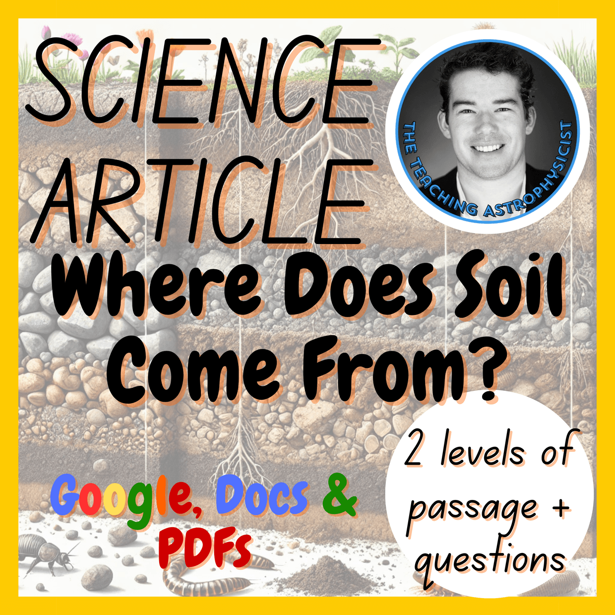 Where Does Soil Come From? | Science Reading Comprehension 2 Passage ...