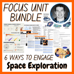 Space Exploration | Focus Unit Bundle | 6 Resources inc Quiz | Space Science Set