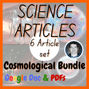 Cosmological Bundle | 6 Space Science Reading Comprehension Passages &amp; Questions