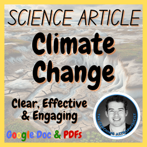 Climate Change | Earth Science Reading Comprehension Passages &amp; Questions