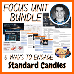Standard Candles | Focus Unit Bundle | 6 Resources inc Quiz | Space Science Set