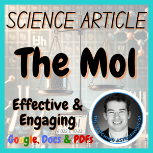 The Mol | Chemistry Reading Comprehension Passages &amp; Questions | Article