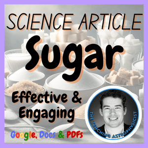 Sugar | Science Reading Comprehension Passage and Questions | Health