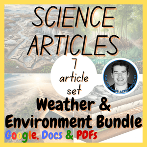Weather &amp; Environment 7 Earth Science Reading Comprehension Passages &amp; Questions