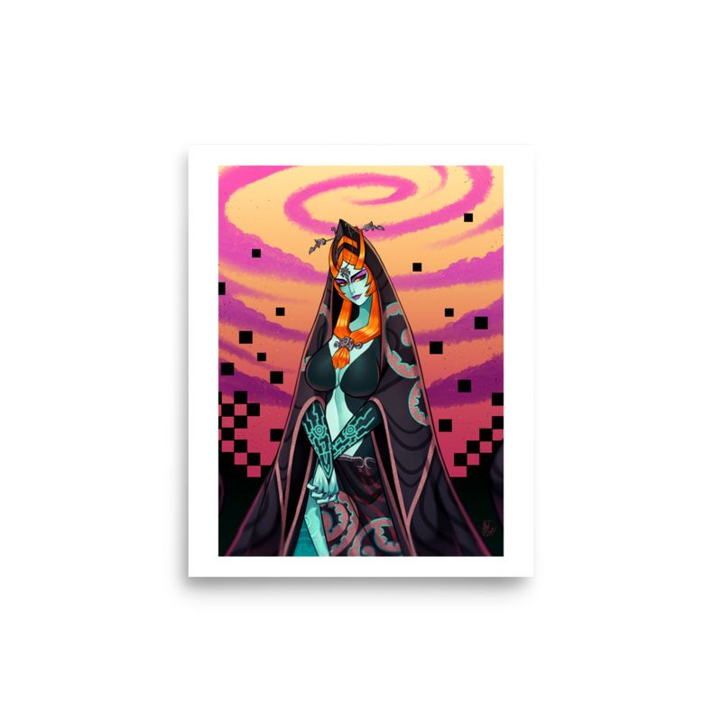 MIDNA 8x10 Art Print