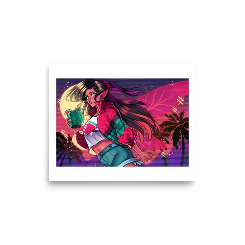 WATERMELON 8x10 Art Print