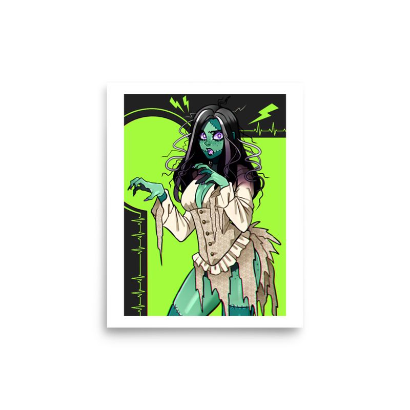 FRANKENLIKE 8x10 Art Print