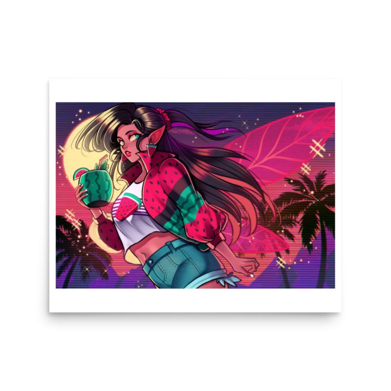 WATERMELON 16x20 Art Print