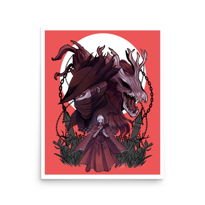 BLOODBORNE 16x20 Art Print