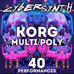 SR Korg multi/poly - "Cybersynth" 40 Performances.
