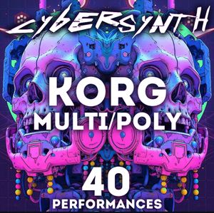 SR Korg multi/poly - "Cybersynth" 40 Performances.
