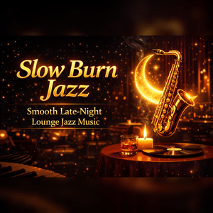 Slow Burn Jazz Music - Smooth Late-Night Vocal Lounge Music for Relaxation &amp; Lounge Vibe
