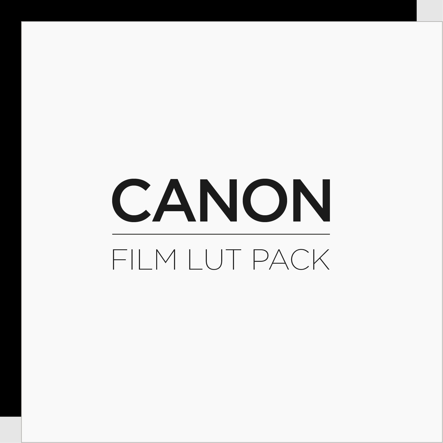 DELUTS UNIVERSE CANON, Film emulations for CLOG, sRGB
