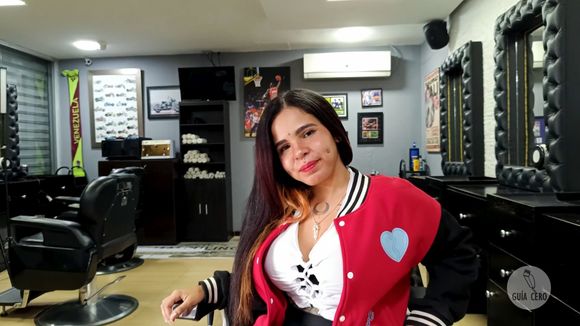 119 Gisela: long, front shave, skullet, headshave &amp; brows