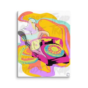 "Ghost Trap" Canvas Print 8"x 10"
