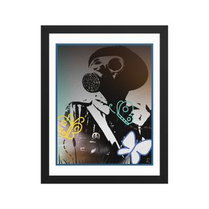 "Toxic Positivity" Framed Poster 11"x 14"