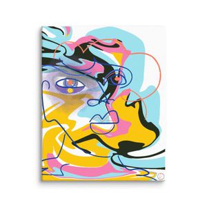 "Melting Point" Canvas Print 8"x 10"