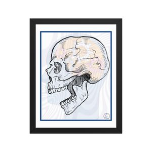 &quot;Brain Waves&quot; Framed 11&quot;x 14&quot;