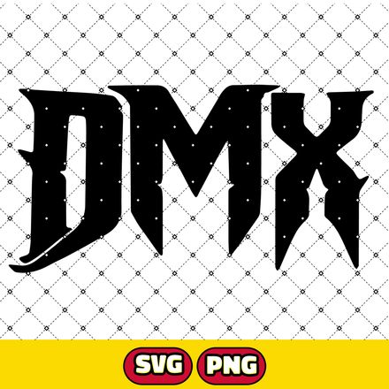 Free DMX SVG LOGO. DMX PNG Digital Download. DMX Hip Hop SVG Instant Download