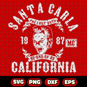 The Lost Boys movie svg , eps, png , dxf files .instant download santa clara png download