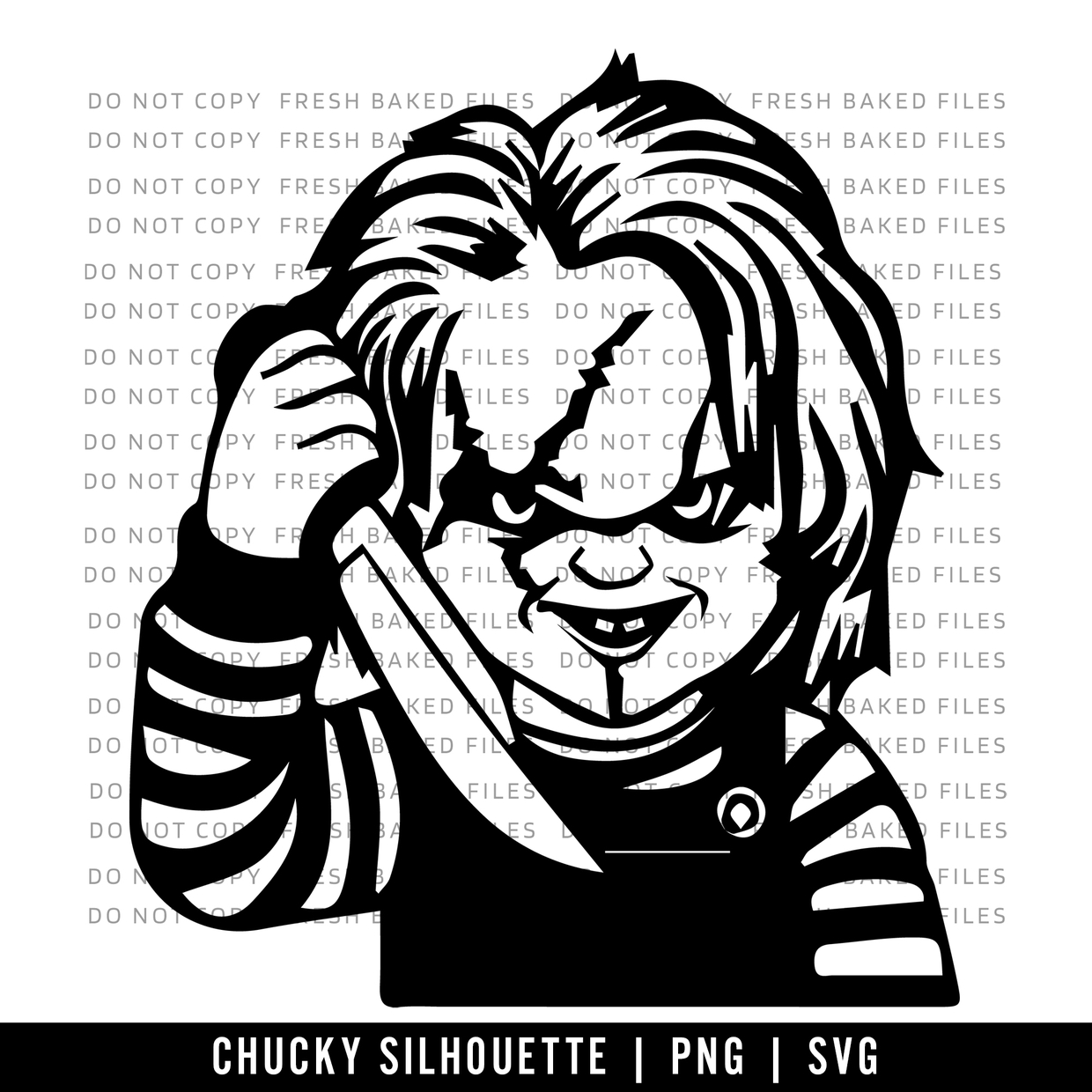 Chucky SVG File. Chucky PNG File For Instant Download.