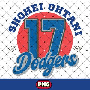 Shohei Ohtani PNG Instant Download. LA Dodgers Baseball PNG