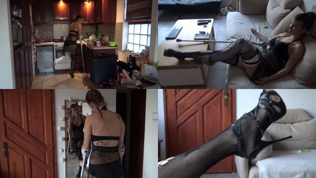 Lucy - Sprained girl in high heels Part2