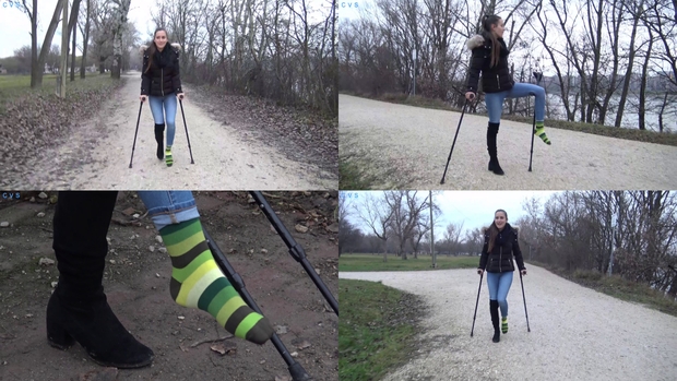 Bree - Winter Sock Crutching Part3