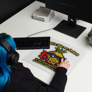 Super OQ Onion Mouse Pad