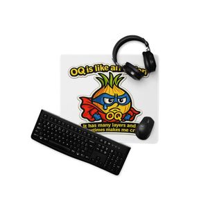 Super OQ Onion Mouse Pad